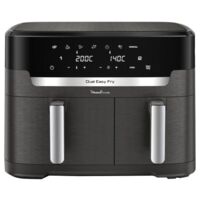 Moulinex – Friteuse sans huile 11L – Double tiroir 6,5L et 4,5L – Puissance 2700W – 7 programmes automatiques – Technologie Extra Crisp