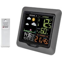 Station météo sans fil avec écran lcd couleur - La Crosse Technology - WS6822-SILVER