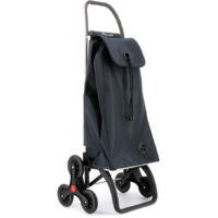 Poussette de marché 6 roues 43l – Châssis aluminium léger – Charge max 50 kg – Poche extérieure et intérieure – Base pliable – Rolser