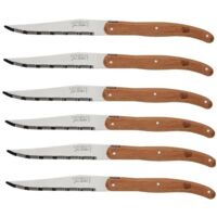 Coffret de 6 couteaux à steak - Jean Dubost - L0060011PEF175