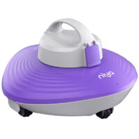 Robot aspirateur de piscine sans fil hors sol, piscines jusqu'à 6 mètres, léger, durée de cycle jusqu'à 1h, nettoyage fond uniquement - Niya - SONAR F1