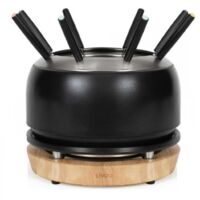 Service à fondue 1200w 8 fourchettes noir - Livoo - DOC339