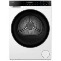 Haier – Sèche-linge pompe à chaleur 9kg – Classe énergétique D – Niveau sonore 64dB – Connectivité Wi-Fi – Fonction anti-plis et I-Refresh