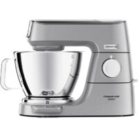 Kenwood – Robot pâtissier 1200 W – 2 bols inox 5 L et 3,5 L – Mouvement planétaire – Variateur de vitesse électronique – Balance intégrée
