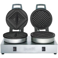 Appareil croques/gaufres professionnel - Dualit - 73011