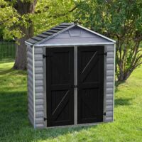 Abri De Jardin Canopia Pent 2.1m² – Toit Translucide, Cadre Aluminium, Polycarbonate Résistant
