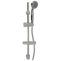 Ensemble douche sur barre + porte savon + douchette 3 jets - Nicoll - 0342157