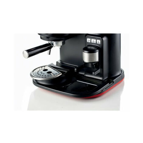 Ariete Moderna Cafetera Expreso 15 Bares 1080W Rojo/Negro