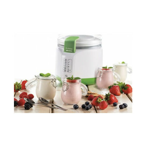 Moulinex yogurtera 12 potes de 200ml 21w yg233a10 : : Hogar y  cocina