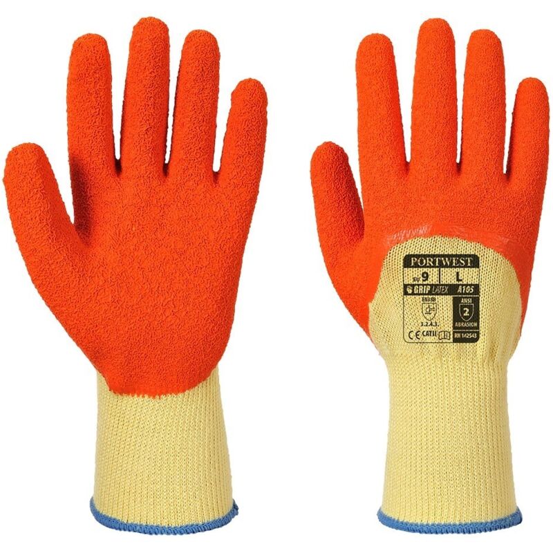 Guanti Da Lavoro Invernali Grip-lattice, Misura 9 - Portwest