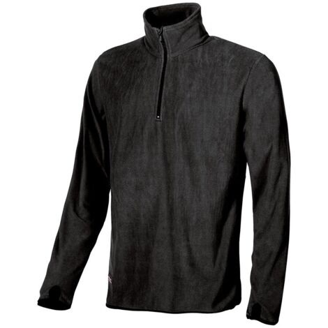 U-Power Maglia Da Lavoro Micropile Mezza Zip Artic Deep Blue - Termica Uomo