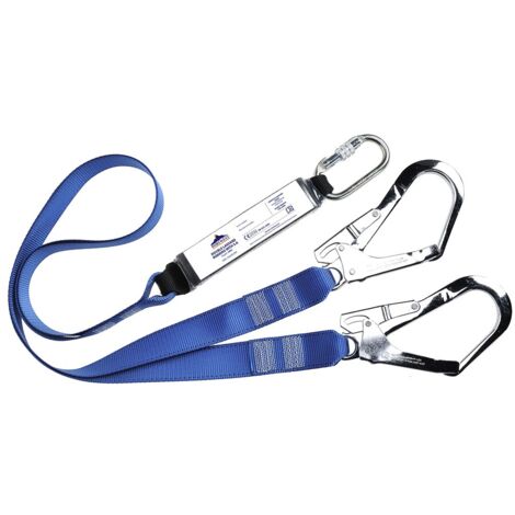 Portwest FP51RBR Cordino Tessile Doppio con Assorbitore, Blu