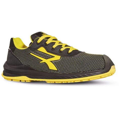 Scarpe Antinfortunistiche U Power Bogota S3 HRO HI Nero/Giallo 43 (1/6)