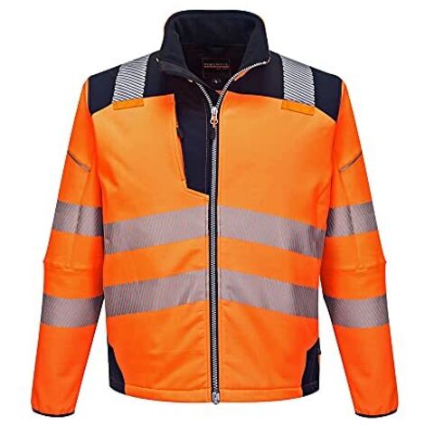 Giacca Ad Alta Visibilità In Softshell Vision Arancione Arancio-Navy M