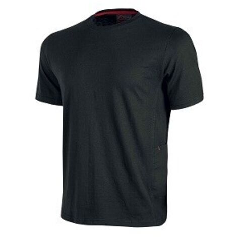 T-shirt da lavoro Road slim-fit U Power in tessuto jersey elasticizzato leggero – Col. GRIGIO - Tg. M