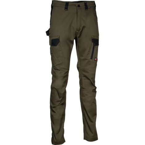 Pantaloni da Lavoro Invernali Foderati Cofra Nayba Fango 50