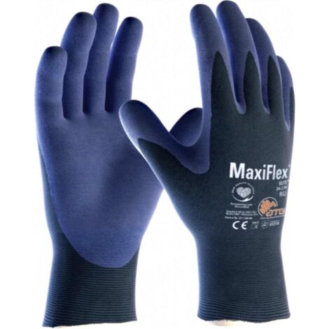 GUANTO 34-274 PALMO RIVESTITO MAXIFLEX ELITE SP.PALMO 0,8 MM TG. 10