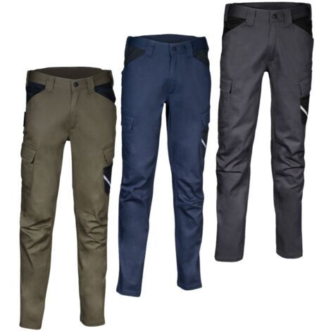 Pantaloni da Lavoro Cofra Busot Stretch Fango 3XL
