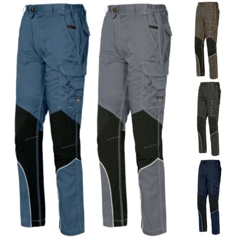Pantaloni da Lavoro Issa Line Stretch Extreme Grigio Chiaro 2XL