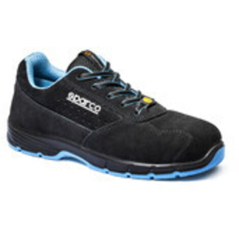 SPARCO SCARPE MORENO S1P NERO/AZZURRO N.37