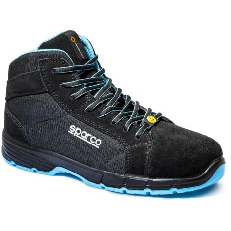Scarpe Antinfortunistiche Sparco Horizon-H Fargo S3S Nero/Azzurro 35