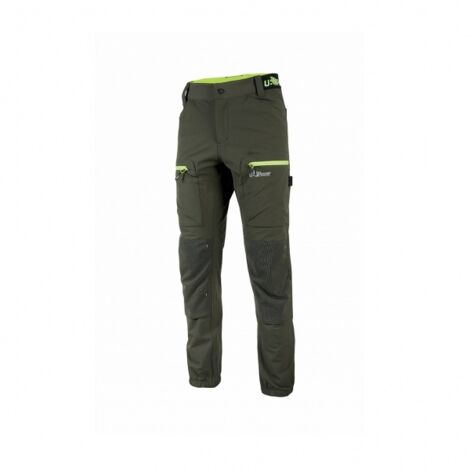 Pantaloni da lavoro U-Power Harmony elasticizzati - M - Verde