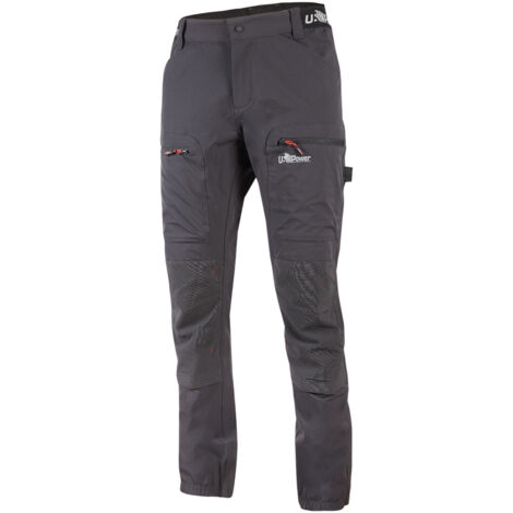 Pantaloni da Lavoro U-Supremacy Horizon Asphalt Grey U-POWER - Taglia S