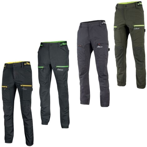 U-Power Horizon Pantaloni da lavoro stretch - 2XL (1/5)