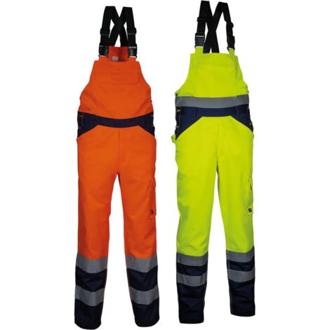 Pettorina Alta Visibilita Cofra Tuttle Giallo-Navy XL