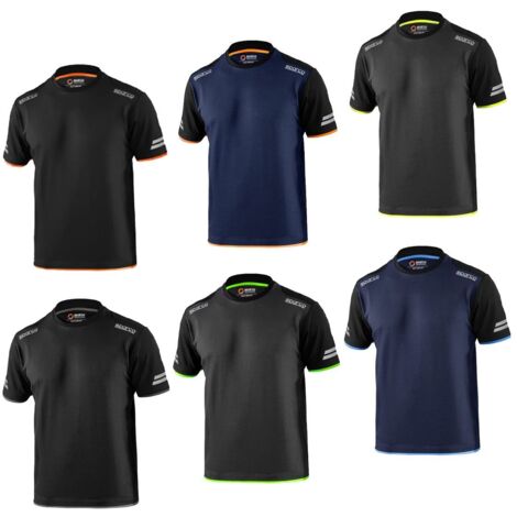 Maglietta da lavoro Sparco Tucson Tech T-Shirt - XXXL - Giallo