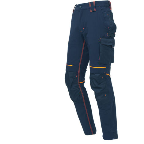 Pantaloni da Lavoro UPower Atom Blue-Arancio M