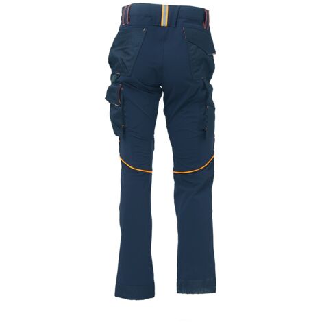 Pantaloni da Lavoro UPower Atom Blue-Arancio L