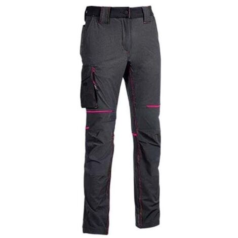 U-POWER Pantalone Idrorepellente Traspirante Resistente WORLD LADY S Grigio