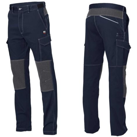 Pantaloni da Lavoro Siggi Montreal - Blue Blue XL