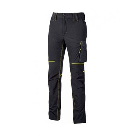 Pantaloni da Lavoro Estivi Uomo UPower World Nero XS