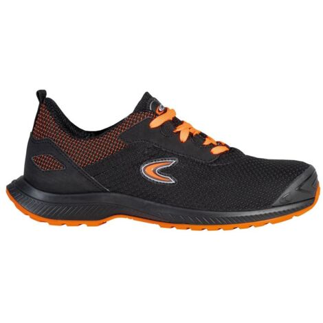 Scarpe antinfortunistica Base Kaptive K-Step S1P HRO SRC Nero Arancio Taglie 36/48 Puntale Alluminio DGUV 112-191 B1004A - Ada Forniture
