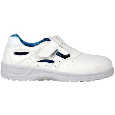 Sandali Antinfortunistici Bianchi da Lavoro Cofra Taila S1 Bianco/Panna 38