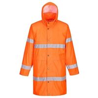 Cappotto Impermeabile Ad Alta Visibilita' Arancione Arancio XL