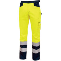Pantaloni alta visibilita estivi upower light giallo/navy, misura l - U- power