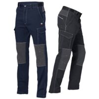 Pantaloni da Lavoro Siggi Montreal - Grigio Grigio 3XL