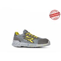 Scarpe Antinfortunistiche UPower Tony S1P Linea RedLeve Grigio/Giallo 38