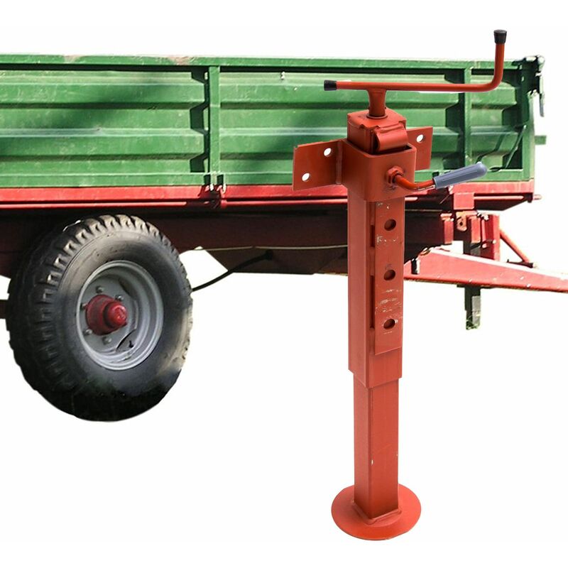 LKW Traktor Anhänger Stütze 1000kg Stützfuß 67-98 cm Stützbein  Anhängerstütze