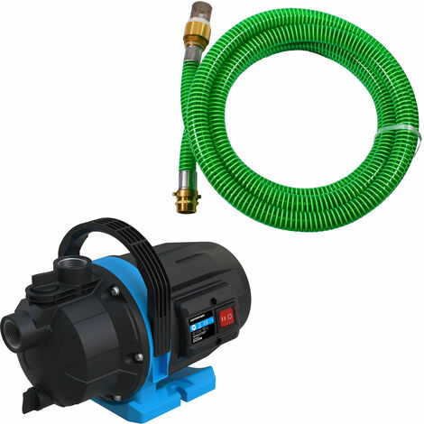 Güde Bewässerungsset Gartenpumpe GP6035 und Saugschlauch KA7P Set