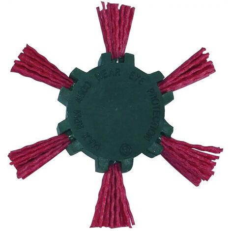 Güde Unkrautbürste Fugenreiniger Segmentbürste Nylon Durchmesser 100 mm zu 94332 (1/2)