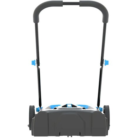 Produktbild von Handkehrmaschine DEDRA DED8802 – 650mm Breite, 18l Behälter, 3 Bürsten, Bis 2600m²/h – Für Hof & Garage