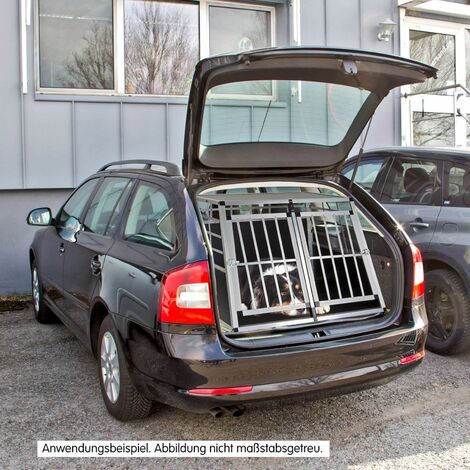 Dema PKW Auto Alu Hundebox Hundetransportbox Balu Transportbox  Transportkiste