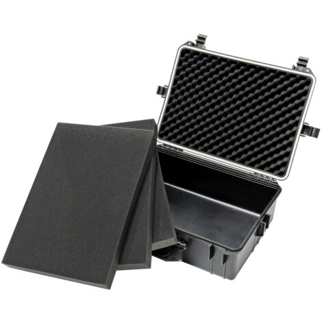 Kunststoff Universal Kamerakoffer Outdoorkoffer XXL 35 Liter LxBxH 570x430x215mm (1/5)