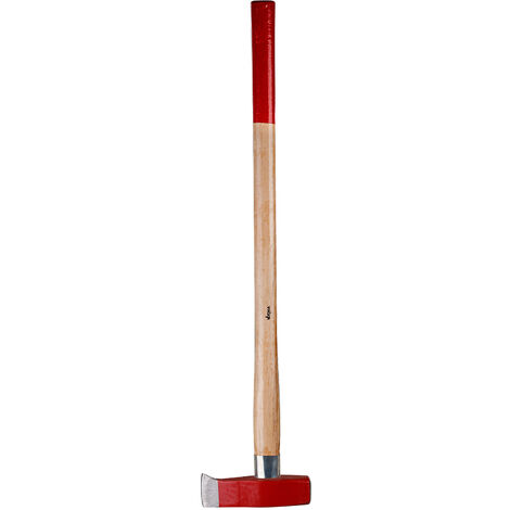 Spalthammer Spaltaxt 3 kg mit Hickory Holzstiel 90 cm Holzaxt Axt Spaltbeil Beil