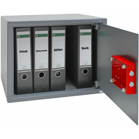 Möbeltresor Wandtresor Tresor Safe Wandsafe mit Schlüssel 63 Liter 46x38x36 cm