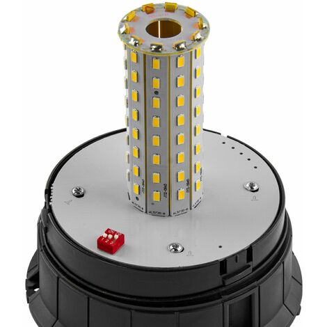 LED Rundumleuchte Warnleuchte Lampe Leuchte 12V mit Magnetfuß für Traktor LKW